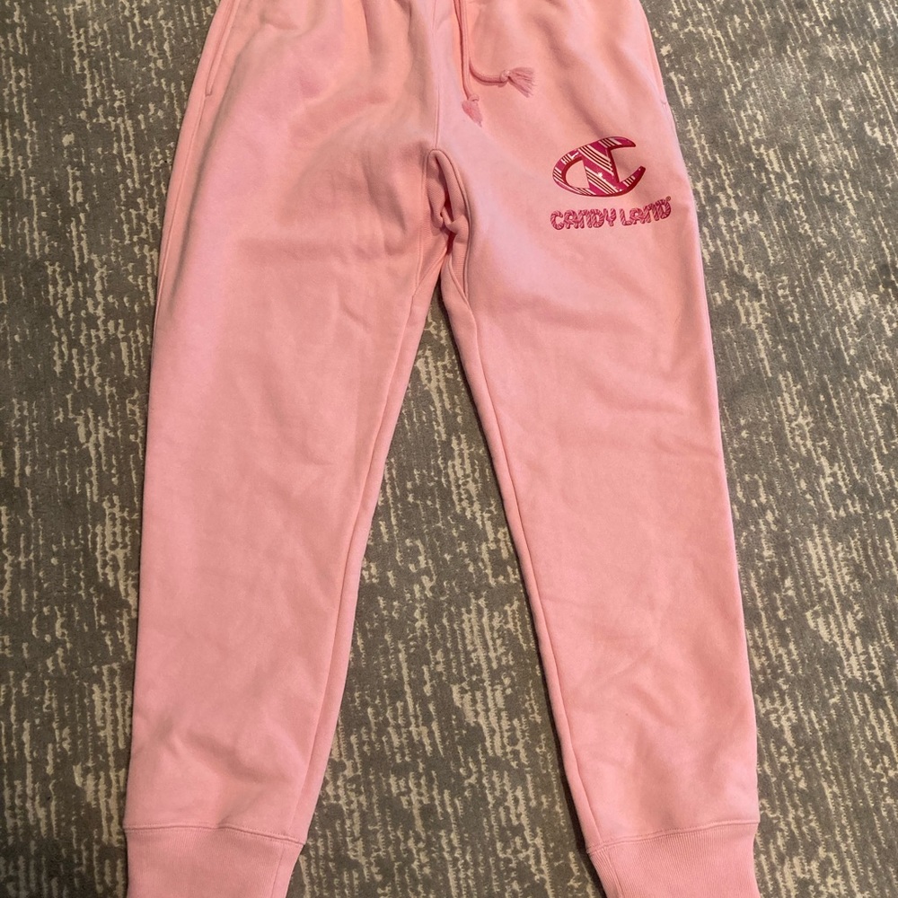 NWOT champion x candyland sweatpants large